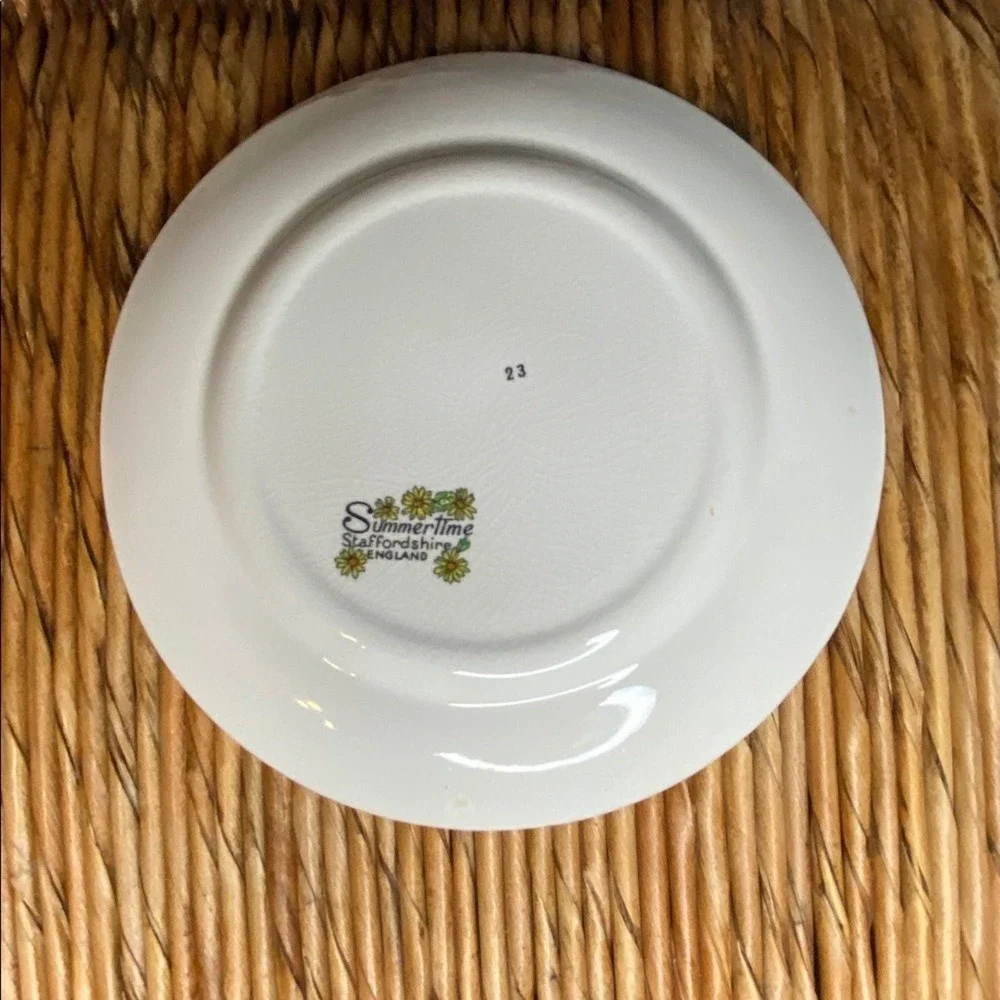 3 Vintage Staffordshire Summertime Bread‎ P…